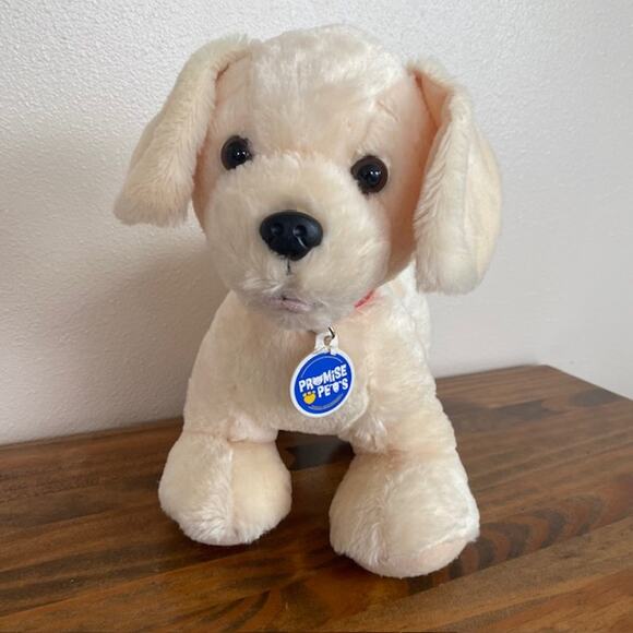 Build-A-Bear Promise Pets Golden Labrador Retriever Stuffed Plush Animal - Picture 1 of 7